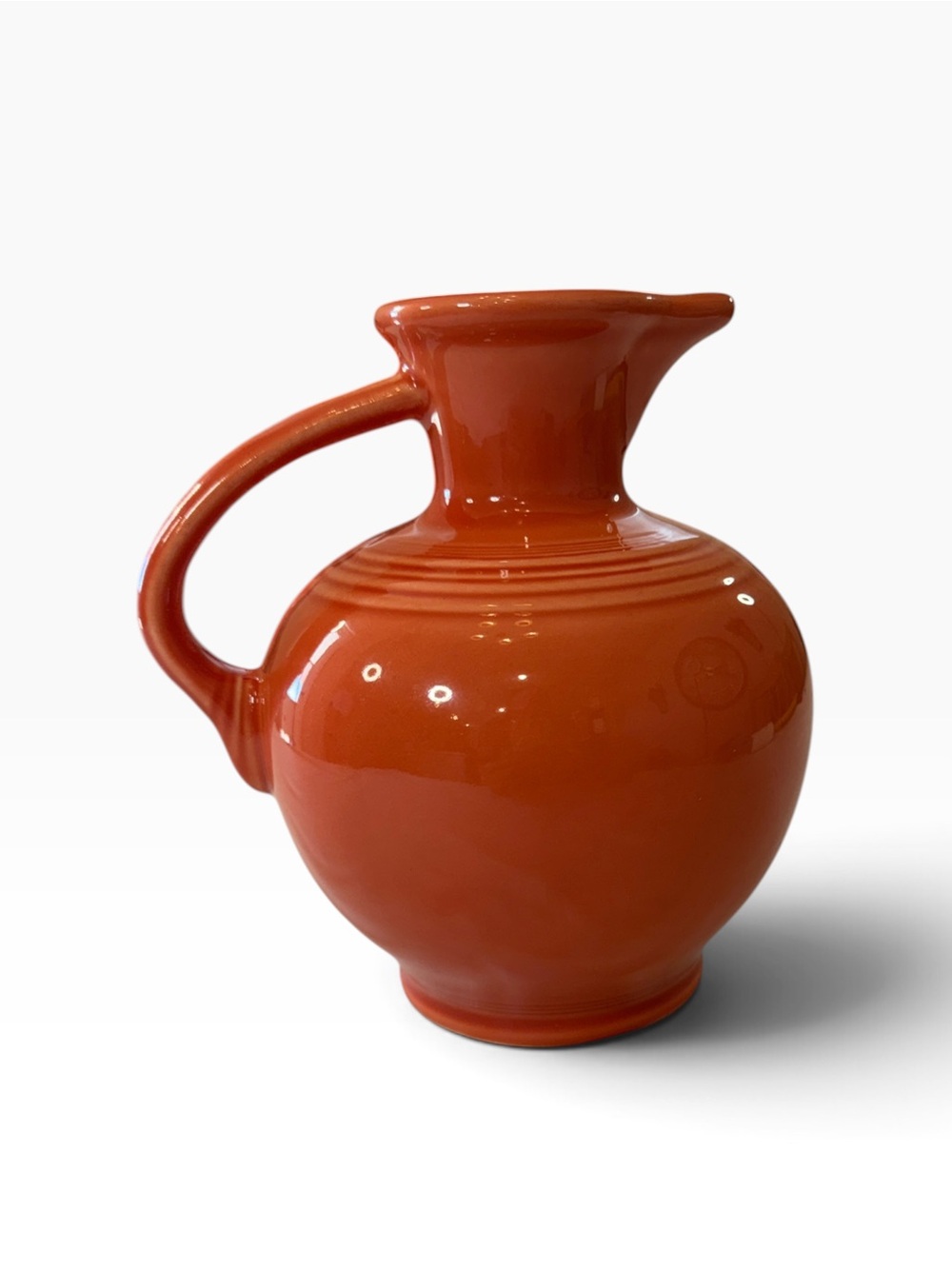 Fiestaware Bright persimmon Round Pitcher